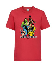 Детска Тениска Japan Animation Manga Anime Comics Mortal Kombat Sub-Zero Reptile Scorpion Mk Liu Kang Johnny Cage  Mortal Kombat