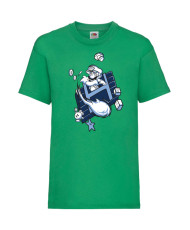 Детска Тениска Japan Animation Manga Anime Comics Super Mario, Nintendo Game, Luigi, Bowser, Princess Peach, Super Mario Firebal