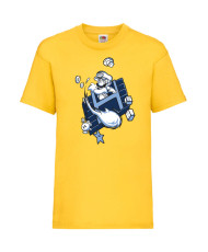 Детска Тениска Japan Animation Manga Anime Comics Super Mario, Nintendo Game, Luigi, Bowser, Princess Peach, Super Mario Firebal