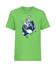 Детска Тениска Japan Animation Manga Anime Comics Super Mario, Nintendo Game, Luigi, Bowser, Princess Peach, Super Mario Firebal