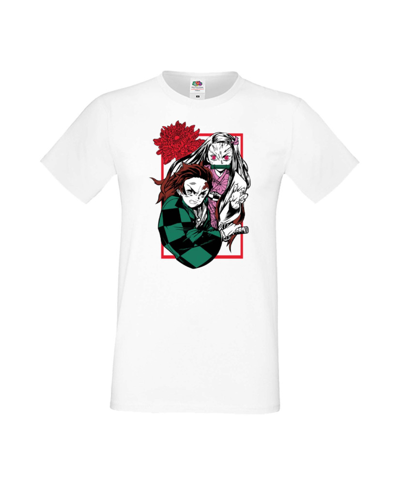 Мъжка Тениска Japan Manga Animation Comics Japan Manga, Japan Anime, Demon Slayer, Kimetsu No Yaiba, Akaza, Inosuke, Sabito, Tan