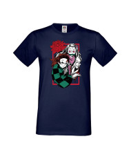 Мъжка Тениска Japan Manga Animation Comics Japan Manga, Japan Anime, Demon Slayer, Kimetsu No Yaiba, Akaza, Inosuke, Sabito, Tan