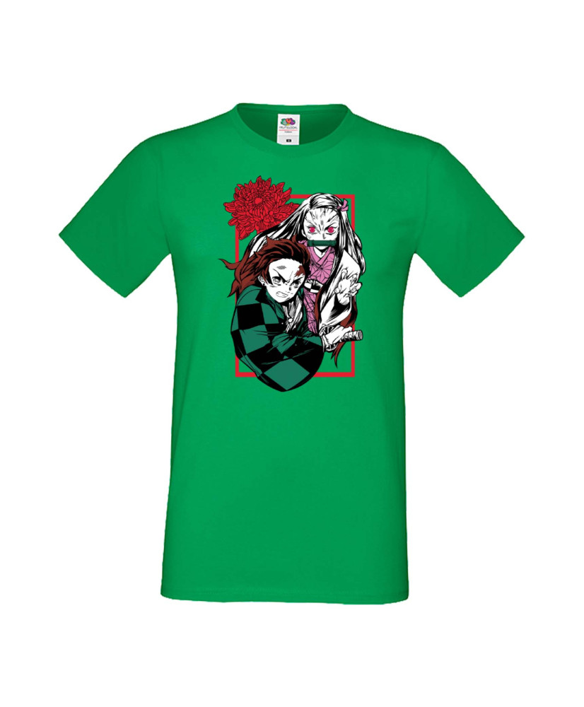 Мъжка Тениска Japan Manga Animation Comics Japan Manga, Japan Anime, Demon Slayer, Kimetsu No Yaiba, Akaza, Inosuke, Sabito, Tan