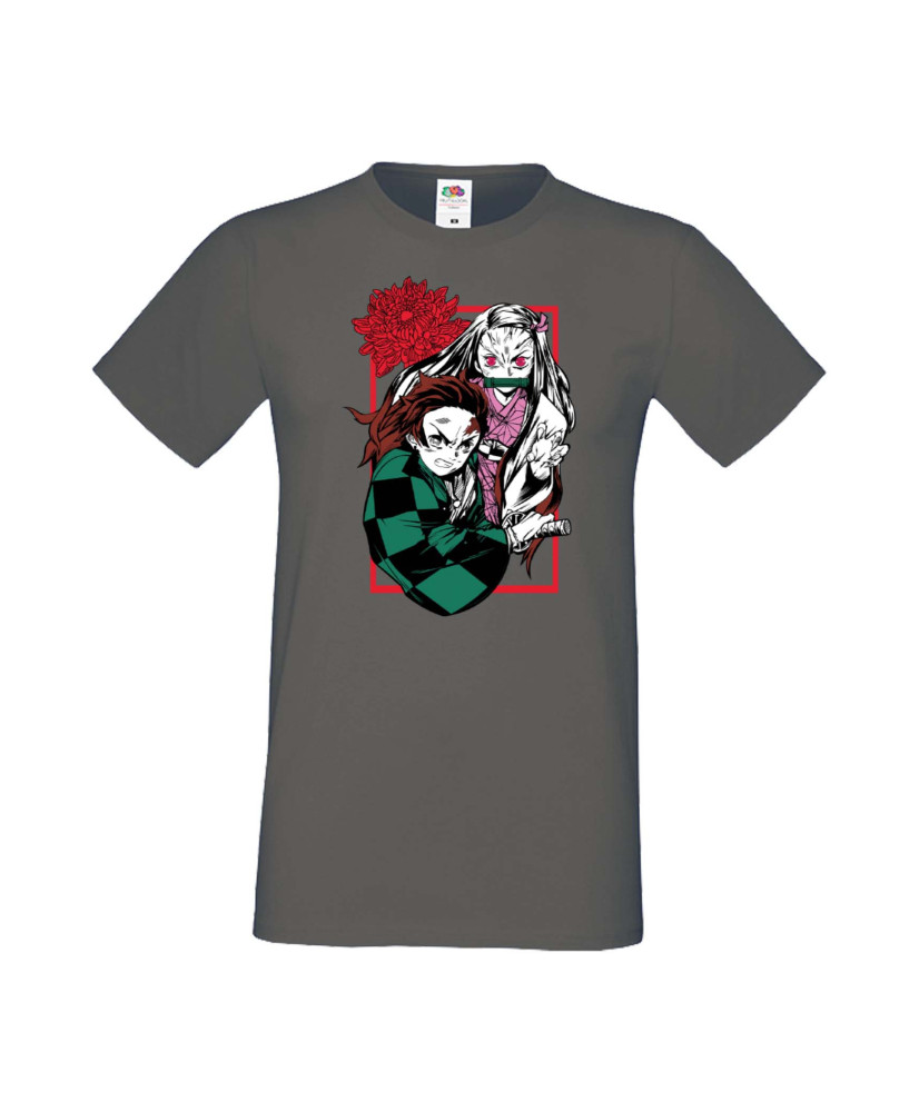 Мъжка Тениска Japan Manga Animation Comics Japan Manga, Japan Anime, Demon Slayer, Kimetsu No Yaiba, Akaza, Inosuke, Sabito, Tan