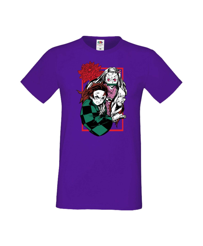 Мъжка Тениска Japan Manga Animation Comics Japan Manga, Japan Anime, Demon Slayer, Kimetsu No Yaiba, Akaza, Inosuke, Sabito, Tan