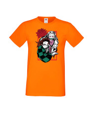 Мъжка Тениска Japan Manga Animation Comics Japan Manga, Japan Anime, Demon Slayer, Kimetsu No Yaiba, Akaza, Inosuke, Sabito, Tan