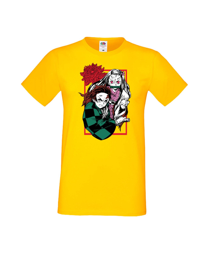 Мъжка Тениска Japan Manga Animation Comics Japan Manga, Japan Anime, Demon Slayer, Kimetsu No Yaiba, Akaza, Inosuke, Sabito, Tan