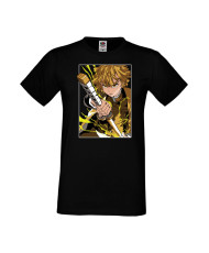 Мъжка Тениска Japan Manga Animation Comics Japan Manga, Japan Anime, Demon Slayer, Kimetsu No Yaiba, Akaza, Inosuke, Sabito, Tan
