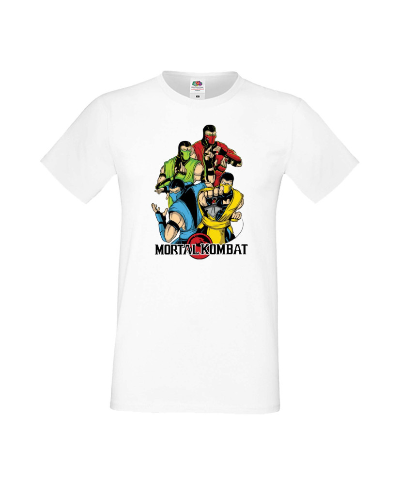 Мъжка Тениска Japan Manga Animation Comics Mortal Kombat Sub-Zero Reptile Scorpion Mk Liu Kang Johnny Cage Mortal Kombat Sub-Ze Мъжка Тениска Japan Manga Animation Comics Mortal Kombat Sub-Zero Reptile Scorpion Mk Liu Kang Johnny Cage Mortal Kombat Sub-Ze