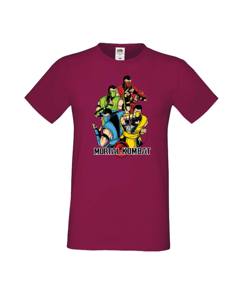 Мъжка Тениска Japan Manga Animation Comics Mortal Kombat Sub-Zero Reptile Scorpion Mk Liu Kang Johnny Cage Mortal Kombat Sub-Ze Мъжка Тениска Japan Manga Animation Comics Mortal Kombat Sub-Zero Reptile Scorpion Mk Liu Kang Johnny Cage Mortal Kombat Sub-Ze