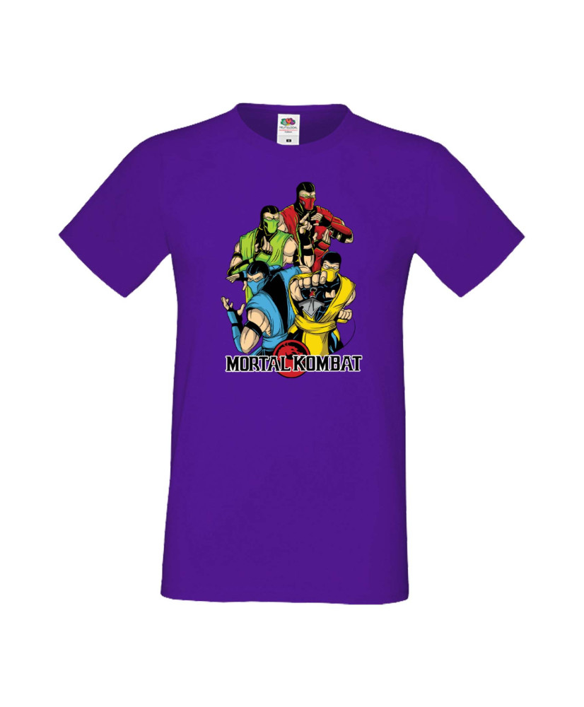 Мъжка Тениска Japan Manga Animation Comics Mortal Kombat Sub-Zero Reptile Scorpion Mk Liu Kang Johnny Cage Mortal Kombat Sub-Ze Мъжка Тениска Japan Manga Animation Comics Mortal Kombat Sub-Zero Reptile Scorpion Mk Liu Kang Johnny Cage Mortal Kombat Sub-Ze