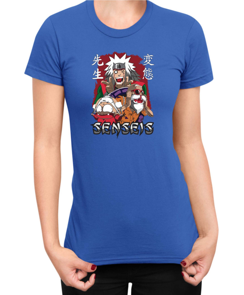 Дамска Тениска Japan Anime Manga Anime Sensei Jiraya Master Roshi