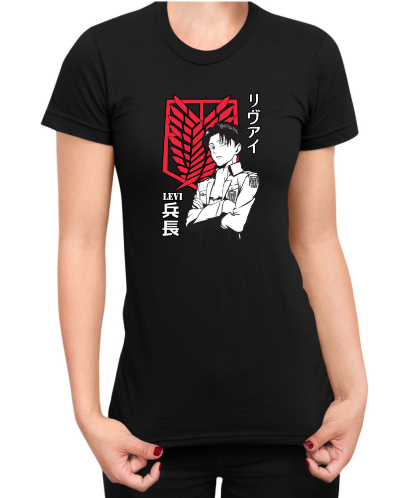 Дамска Тениска Japan Anime Manga Ackerman Picture Pose