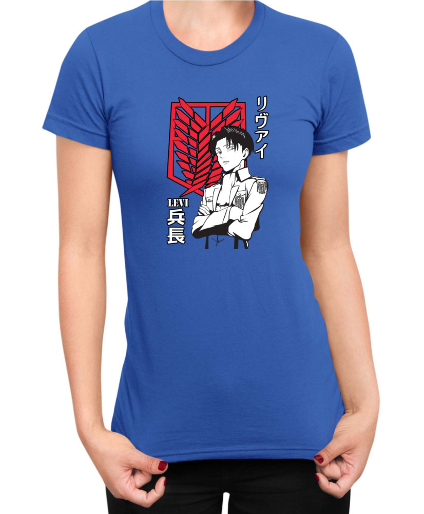 Дамска Тениска Japan Anime Manga Ackerman Picture Pose