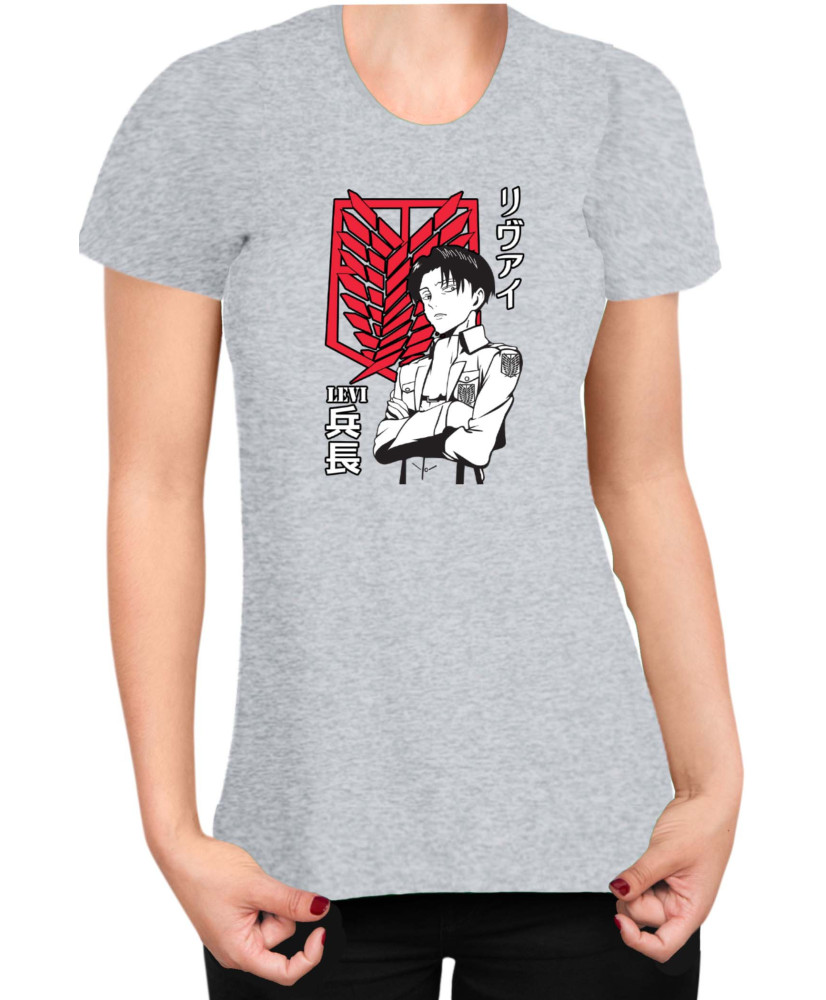 Дамска Тениска Japan Anime Manga Ackerman Picture Pose