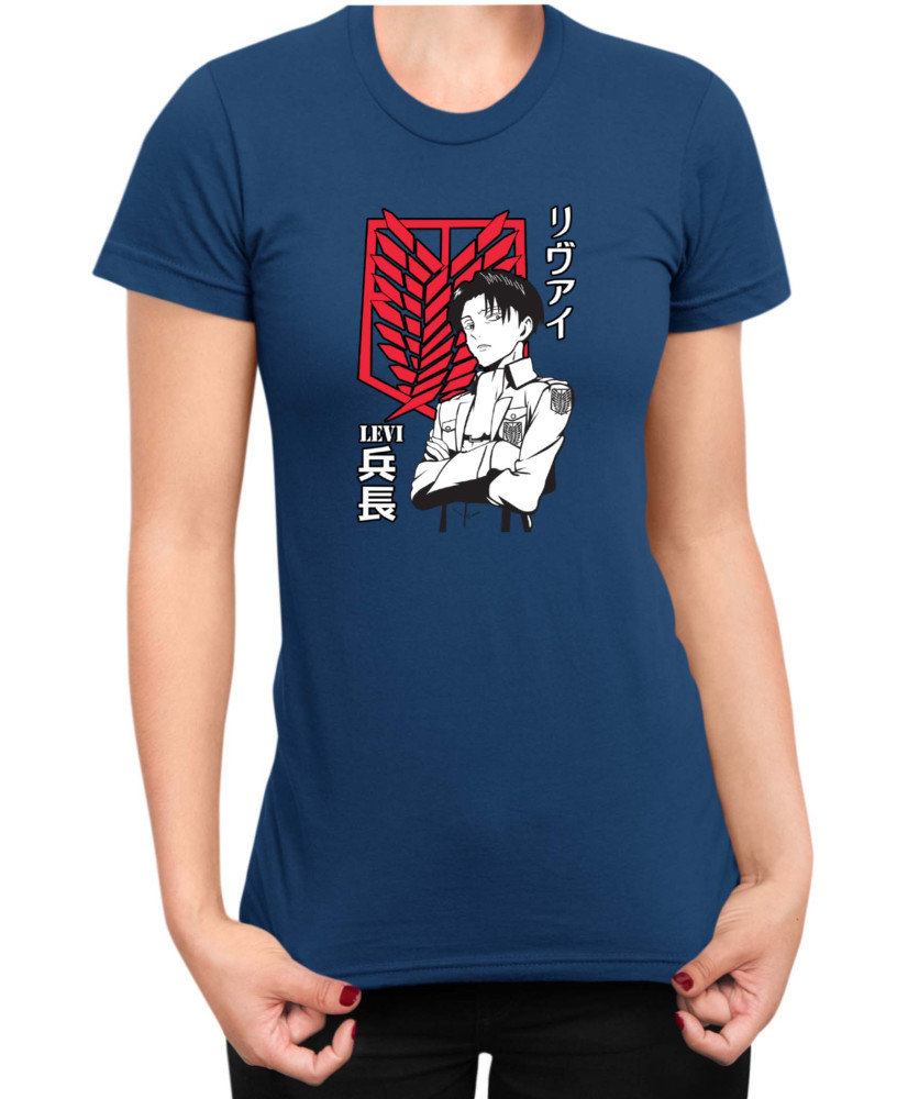 Дамска Тениска Japan Anime Manga Ackerman Picture Pose