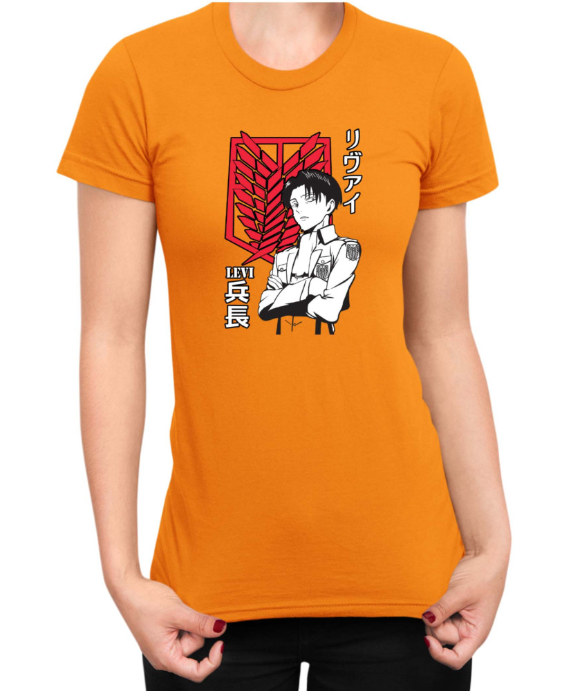 Дамска Тениска Japan Anime Manga Ackerman Picture Pose