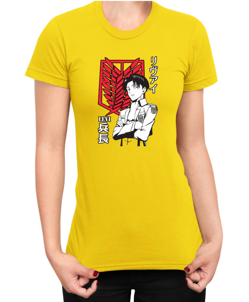 Дамска Тениска Japan Anime Manga Ackerman Picture Pose Дамска Тениска Japan Anime Manga Ackerman Picture Pose