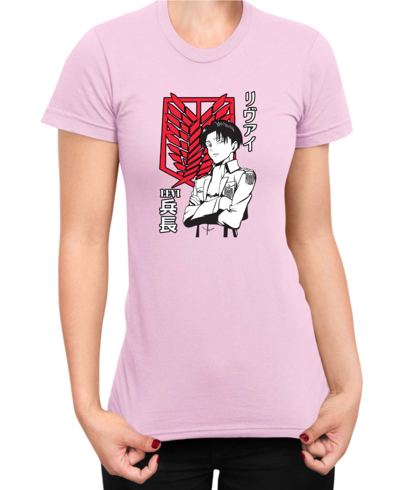 Дамска Тениска Japan Anime Manga Ackerman Picture Pose