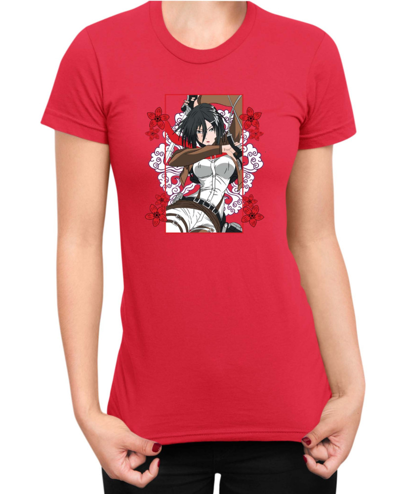 Дамска Тениска Japan Anime Manga Mikasa Strike
