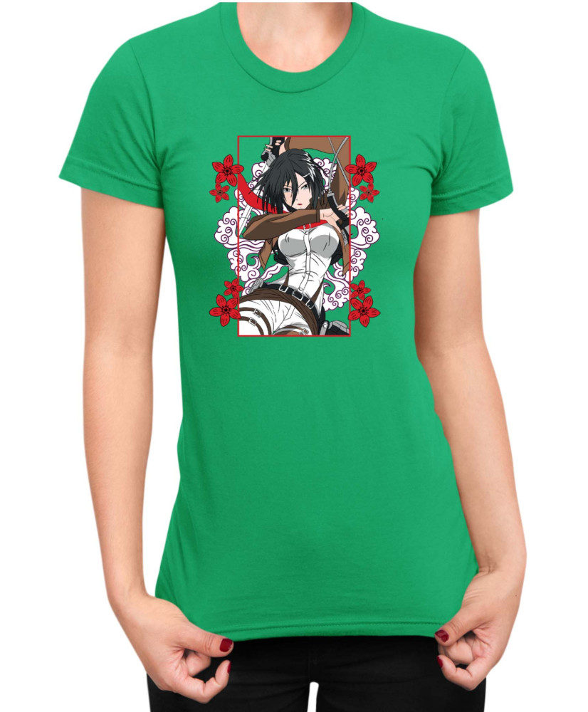 Дамска Тениска Japan Anime Manga Mikasa Strike