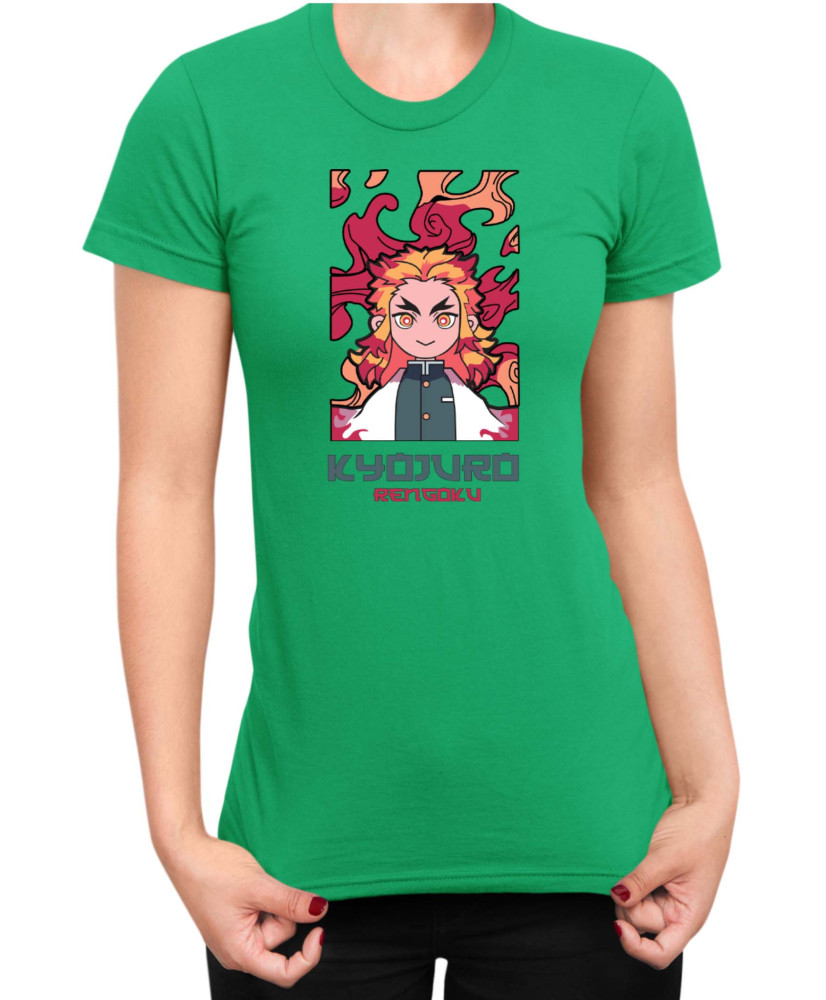 Дамска Тениска Japan Anime Manga Rengoku