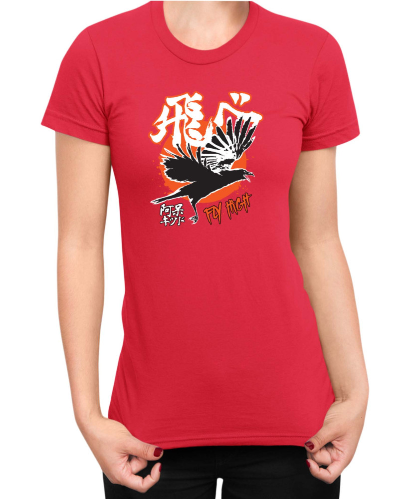 Дамска Тениска Japan Anime Manga Haikyu Karasuno High