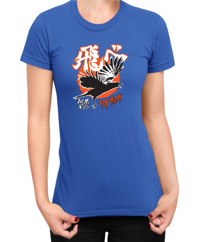 Дамска Тениска Japan Anime Manga Haikyu Karasuno High