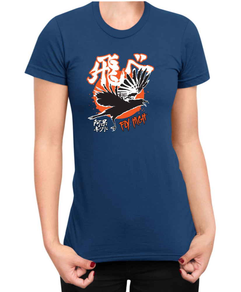 Дамска Тениска Japan Anime Manga Haikyu Karasuno High