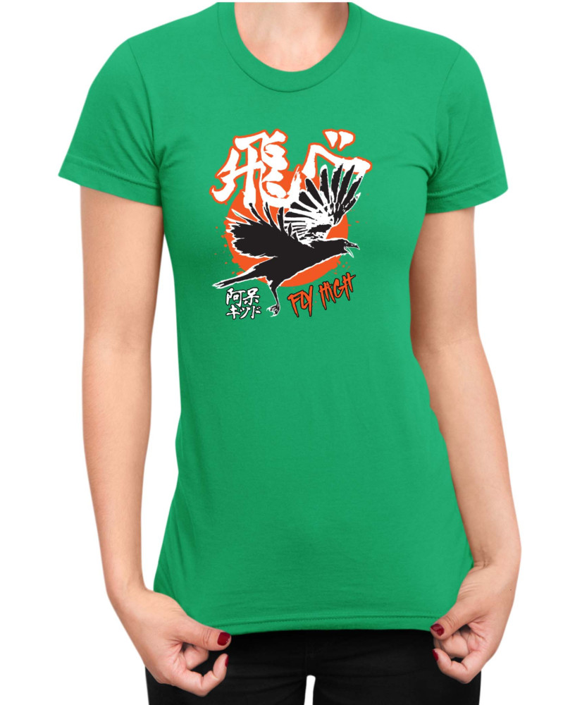 Дамска Тениска Japan Anime Manga Haikyu Karasuno High