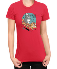 Дамска Тениска Japan Anime Manga My Neighbor Totoro Cat