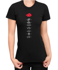 Дамска Тениска Japan Anime Manga Akatsuki Members Village Symbols