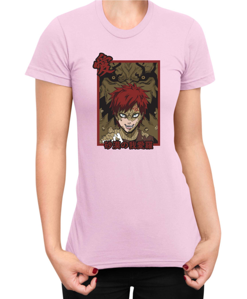 Дамска Тениска Japan Anime Manga Gaara Shukaku