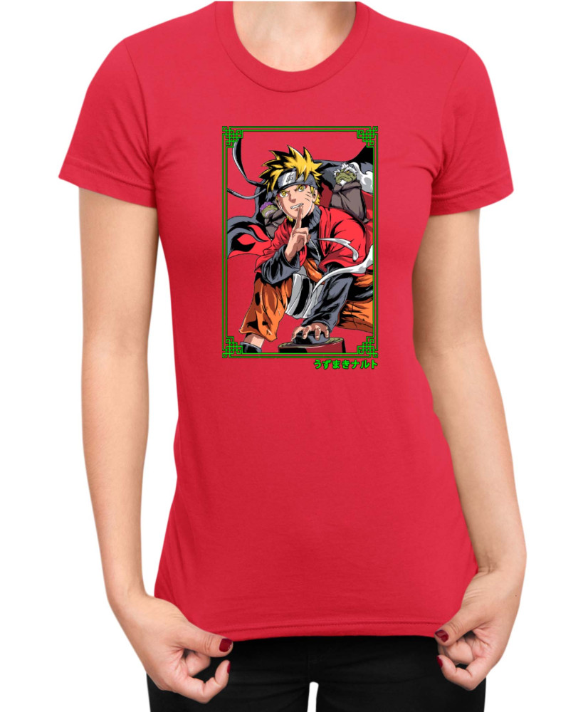 Дамска Тениска Japan Anime Manga Sage Frog Дамска Тениска Japan Anime Manga Sage Frog