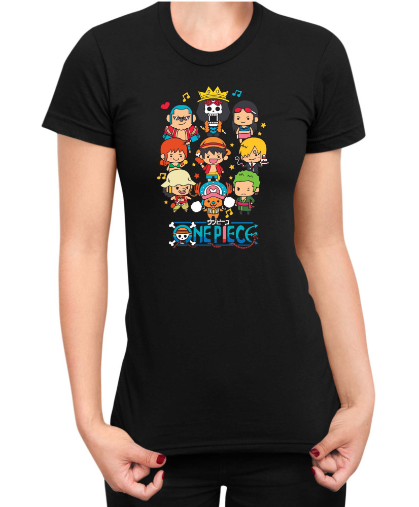 Дамска Тениска Japan Anime Manga Heroes Chibi
