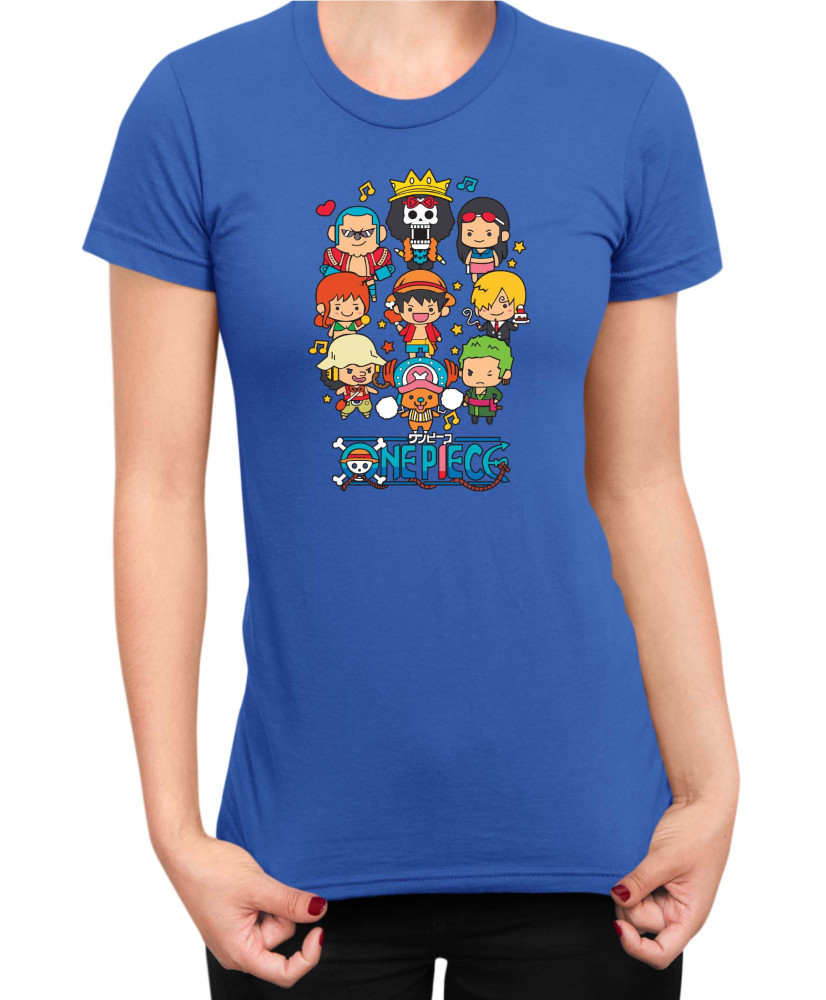 Дамска Тениска Japan Anime Manga Heroes Chibi