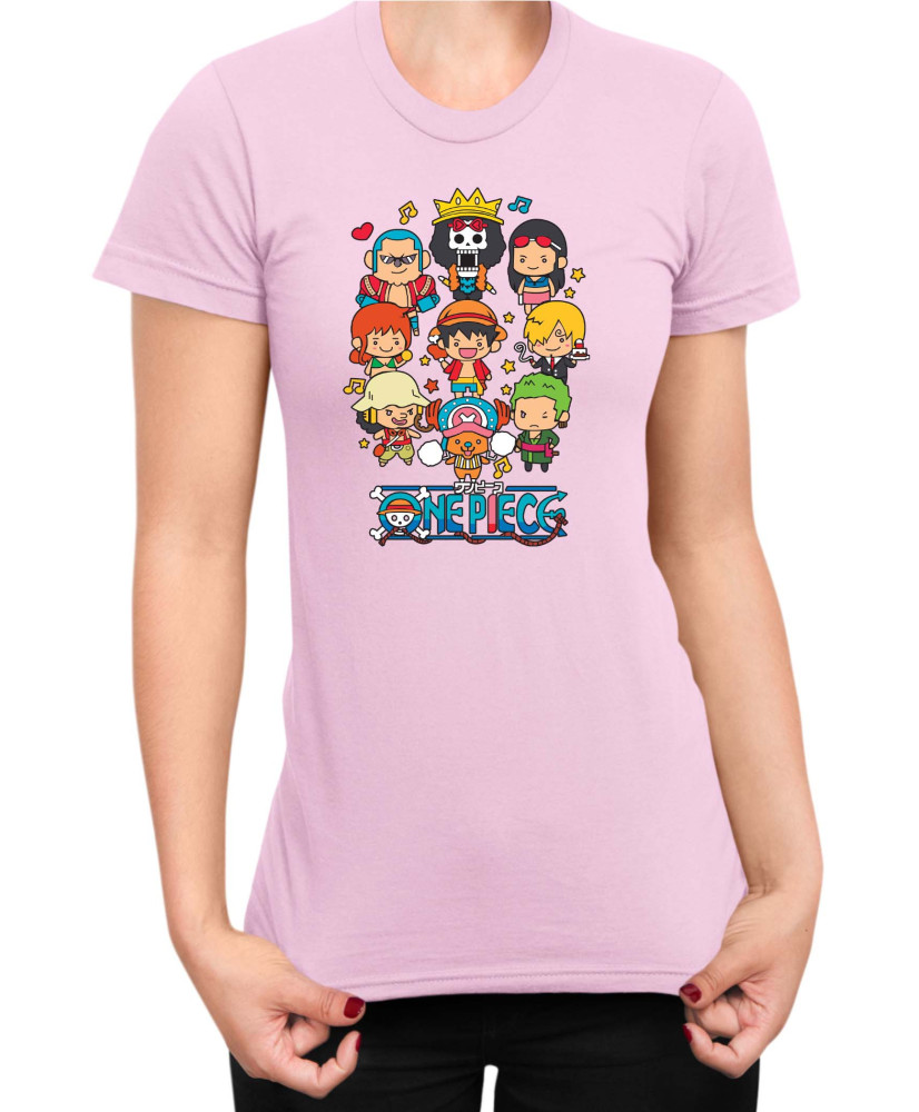 Дамска Тениска Japan Anime Manga Heroes Chibi