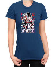 Дамска Тениска Japan Anime Manga Luffy Dance