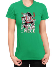 Дамска Тениска Japan Anime Manga Luffy Dance