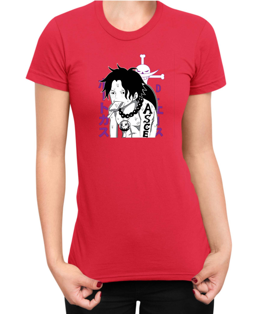 Дамска Тениска Japan Anime Manga Straw Icecream