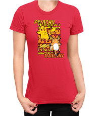 Дамска Тениска Japan Anime Manga Pikachu Light