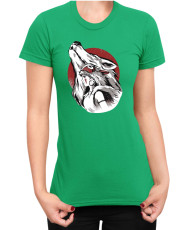 Дамска Тениска Japan Anime Manga Princess Mononoke Wolf