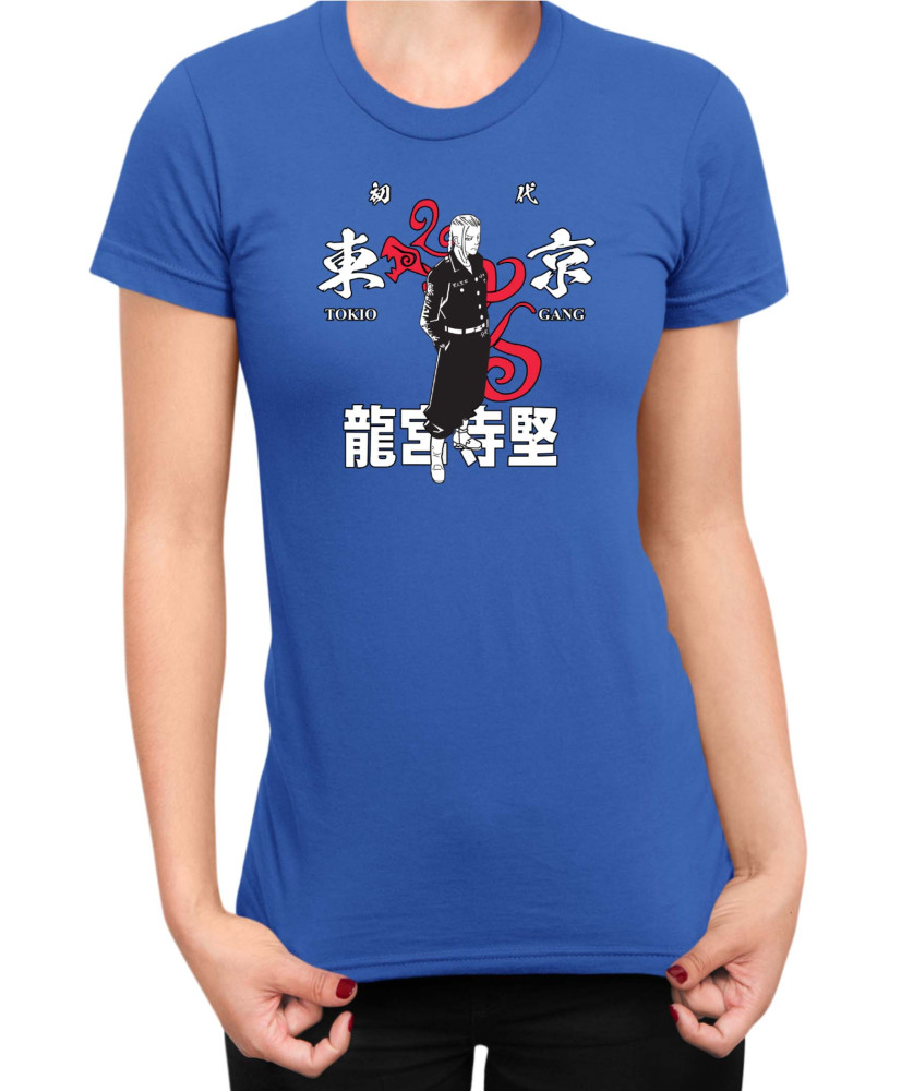 Дамска Тениска Japan Anime Manga Tokyo Gang Дамска Тениска Japan Anime Manga Tokyo Gang