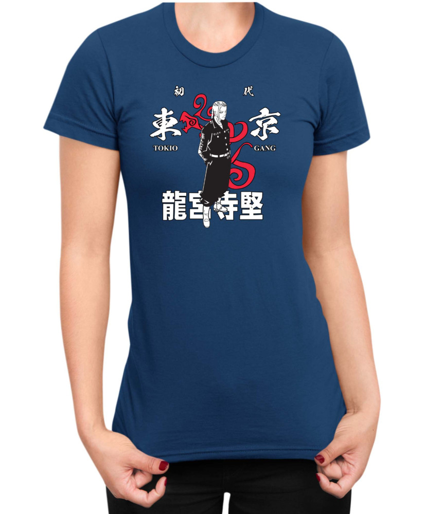 Дамска Тениска Japan Anime Manga Tokyo Gang Дамска Тениска Japan Anime Manga Tokyo Gang