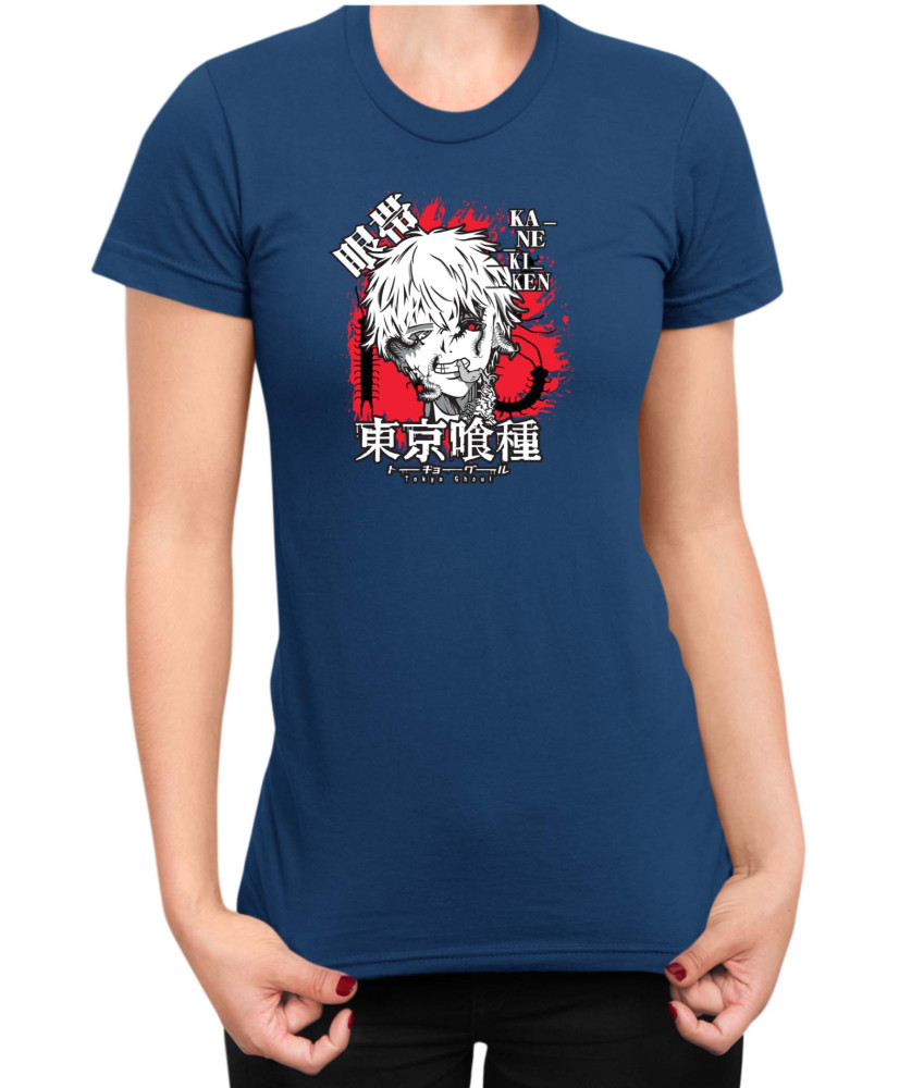 Дамска Тениска Japan Anime Manga Ghoul Дамска Тениска Japan Anime Manga Ghoul