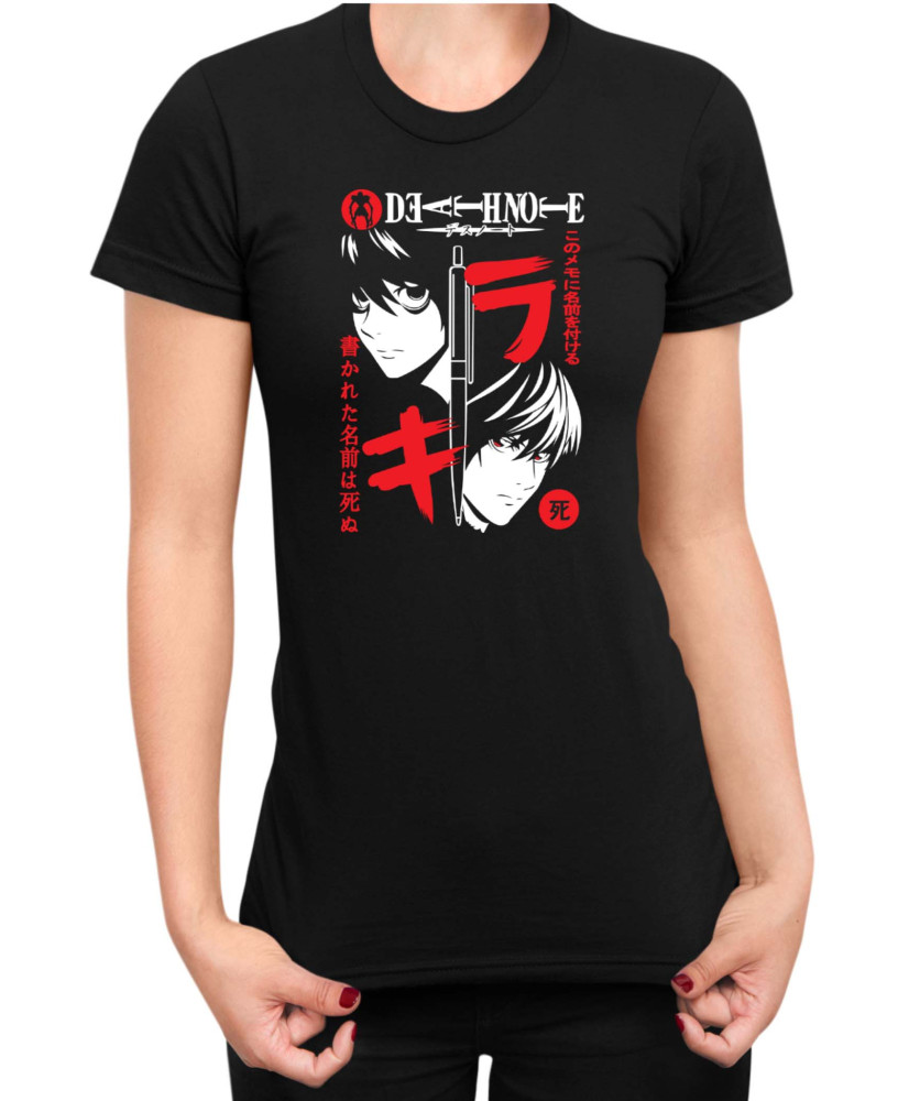 Дамска Тениска Japan Anime Manga Death Note