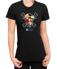 Дамска Тениска Japan Anime Manga Luffy Roger