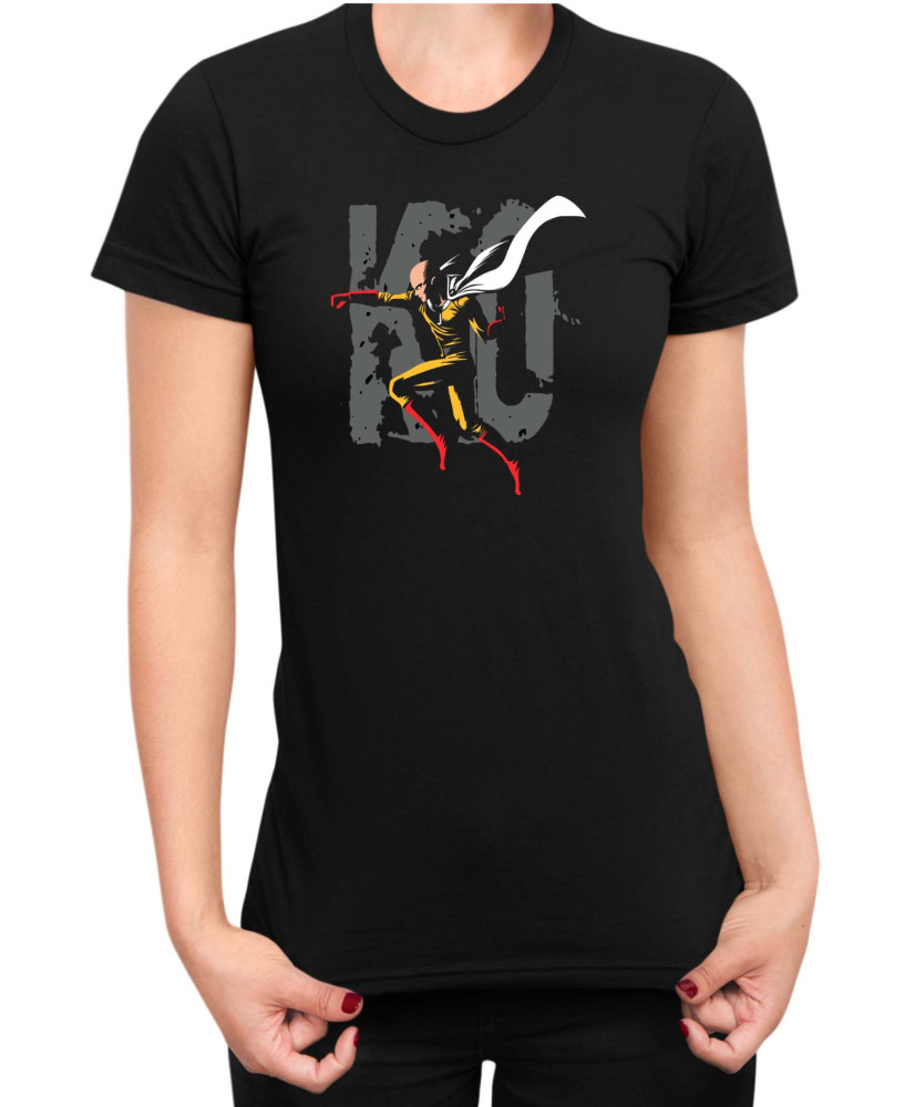 Дамска Тениска Japan Anime Manga Saitama Punch