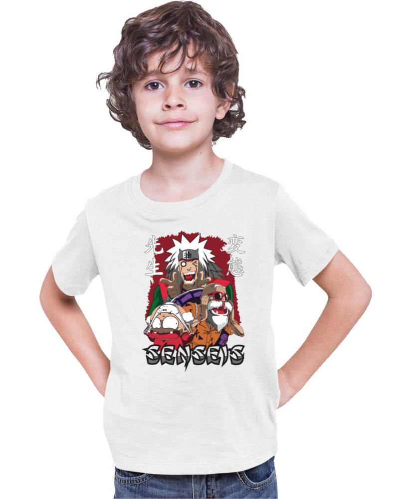Детска Тениска Japan Anime Manga Anime Sensei Jiraya Master Roshi