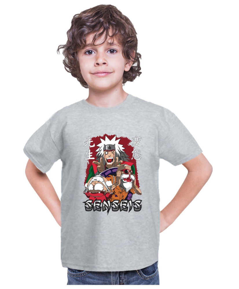 Детска Тениска Japan Anime Manga Anime Sensei Jiraya Master Roshi